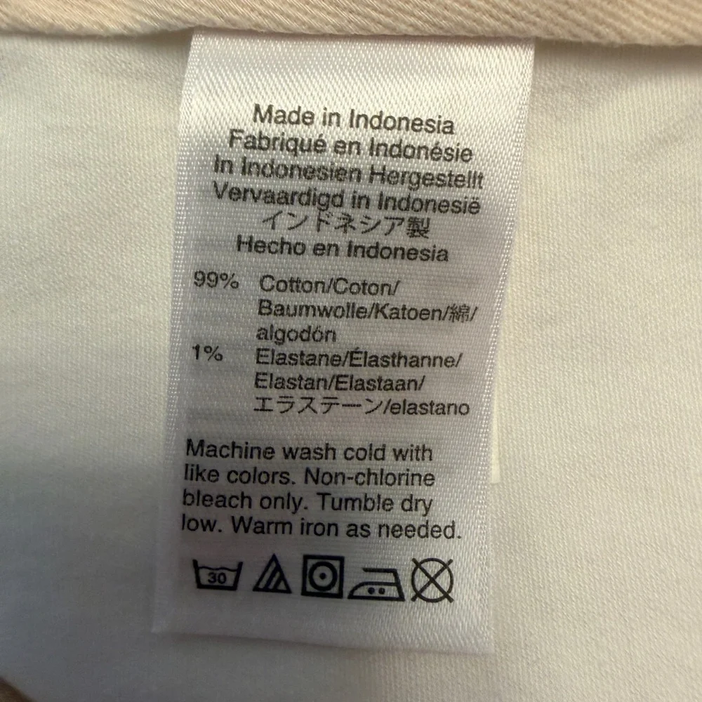 NWT‎ J.Crew Men’s Size 42x30 770 Straight Fit Stretch Chino Pants White